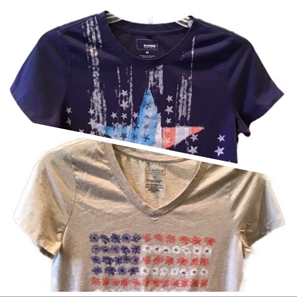 JULY 4th Sonoma 2 T-shirt’s Medium